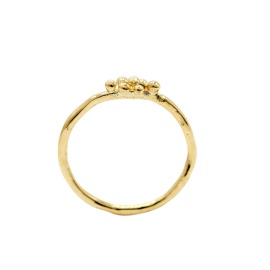 gouden ring cleo-r24 organisch sfeerfoto
