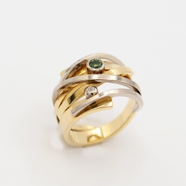 dierbaar_ring_goud_strakke_hoogglans_bandjes_handgemaakt_door_tessa_reijmers