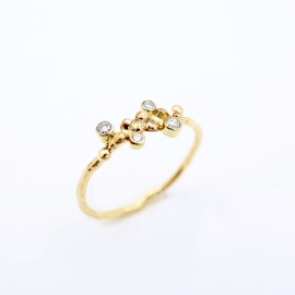 elin_gouden_ring_organische_bolletjes_met_lab-grown_diamant_collectie_bien_goudsmid_tessa_reijmers
