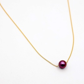 gouden hanger edi met parel sfeerfoto