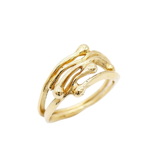 gouden ring espen-s organisch sfeerfoto